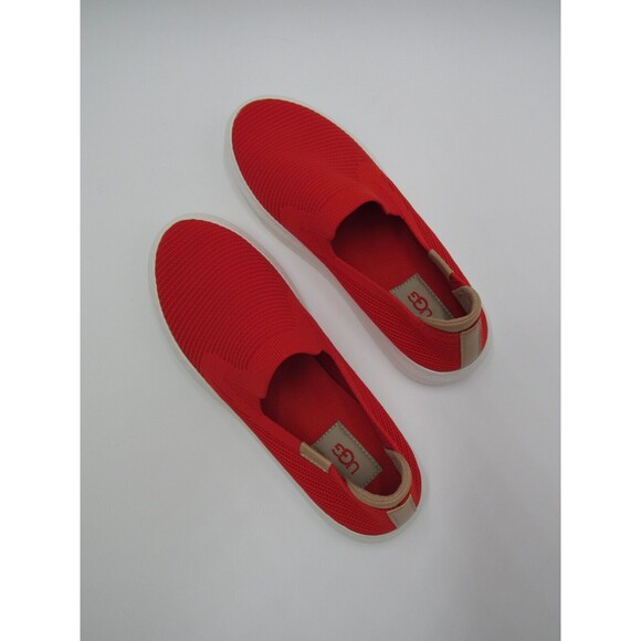 UGG Womens Red Casual Shoes Size 9 Alameda Sammy Slip-On Stretch Comfort VGUC - Picture 13 of 16